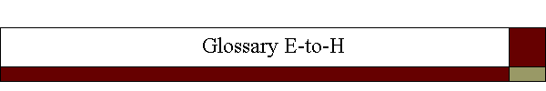 Glossary E-to-H